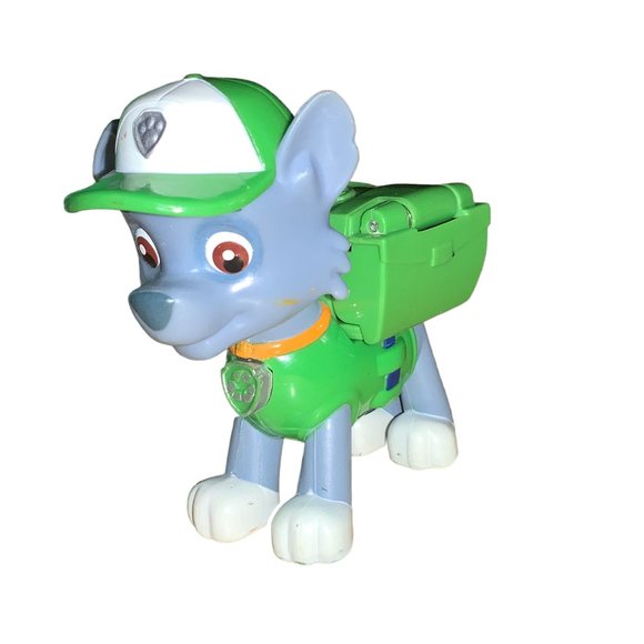 Paw Patrol Garbage Truck Race Car Figures and Badges - Picture 13 of 16